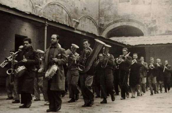 banda de música del penal de San Miguel de los Reyes en 1940